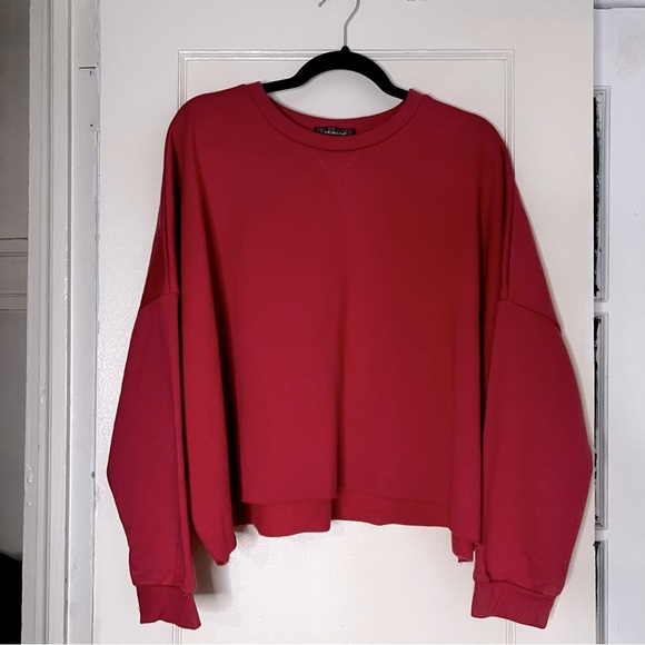Sale! PRIMARK| Cropped Crewneck Sweatshirt, Size XL - Picture 3 of 8